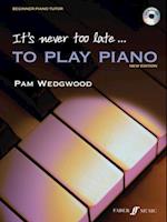 It's never too late to play piano