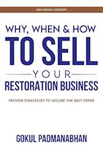 Why, When & How to Sell Your Restoration Business