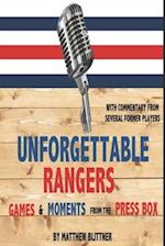 Unforgettable Rangers