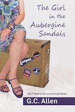 The Girl in the Aubergine Sandals