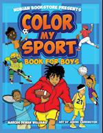 Nubian Bookstore Presents Color My Sport Book For Boys 