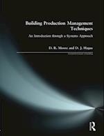 Building Production Management Techniques