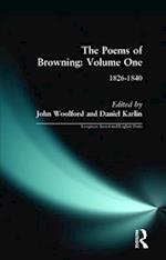 The Poems of Browning: Volume One