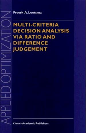 Multi-Criteria Decision Analysis via Ratio and Difference Judgement