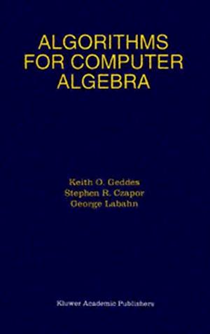 Algorithms for Computer Algebra