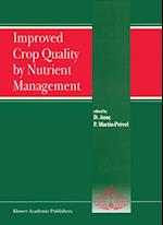 Improved Crop Quality by Nutrient Management