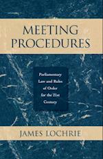 Meeting Procedures