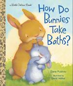 How Do Bunnies Take Baths?