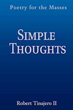 Simple Thoughts: Poetry for the Masses 