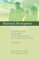 Historical Development of Capitalism in the United States and Its Affects on the American Family