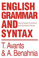 English Grammar and Syntax