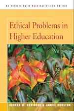 Ethical Problems in Higher Education