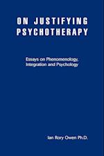 On Justifying Psychotherapy