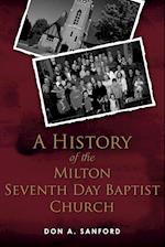 A History of the Milton Seventh Day Baptist Church