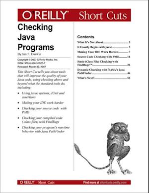 Checking Java Programs