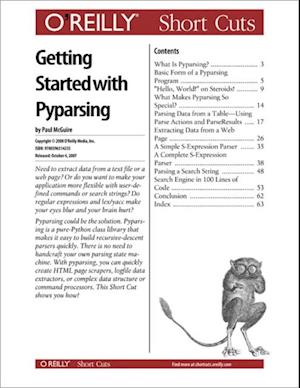 Getting Started with Pyparsing