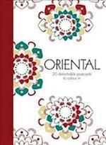 Oriental: 20 detachable postcards to colour in