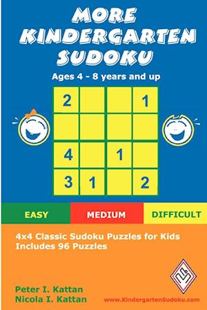 More Kindergarten Sudoku