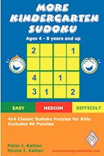 More Kindergarten Sudoku