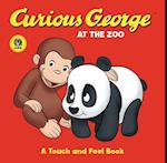 Curious George at the Zoo (Cgtv Touch-And-Feel Board Book)