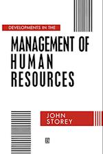 Developments in the Management of Human Resources