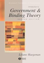 Introduction to Government and Binding Theory 2e