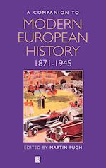 A Companion to Modern European History 1871–1945