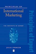 Principles of International Marketing – Principles  of Marketing