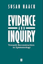 Evidence and Inquiry – Towards Reconstruction in Epistemology