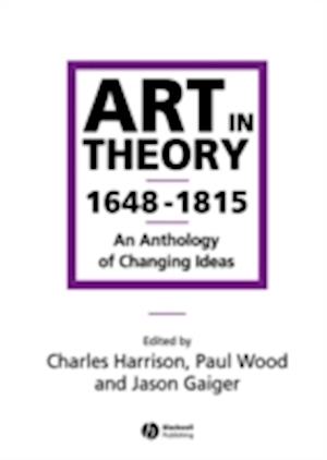 Art in Theory 1648–1815