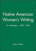 Native, American Women's Writing 1800–1924 – An Anthology