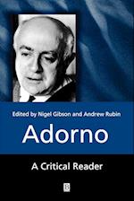 Adorno – A Critical Reader