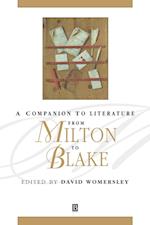 A Companion to Literature from Milton to Blake