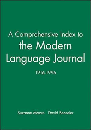 A Comprehensive Index to the Modern Language Journal