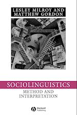 Sociolinguistics – Method and Interpretation