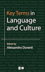 Key Terms in Language & Culture
