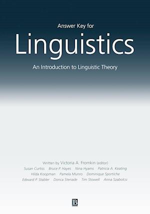 Answer Key For Linguistics – An Introduction to Linguistic Theory