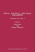 Social, Political and Legal Philosophy – Philosophical Issues V11