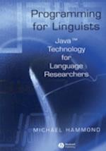 Programming for Linguists: Java Technology for Lan guage Researchers