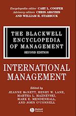 The Blackwell Encyclopedia of Management – International Management V 6 2e