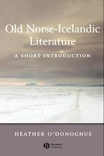 Old Norse–Icelandic Literature: A Short Introduction