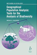 Geographical Population Analysis – Tools for the Analysis of Biodiversity