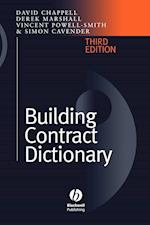 Building Contract Dictionary 3e