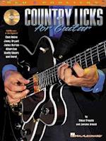 Country Licks for Guitar [With CD with Demonstrations of Each Lick]