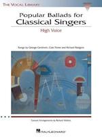 Popular Ballads Classical Singers (High Voice)