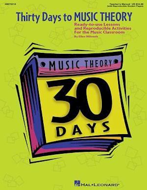 Thirty Days to Music Theory (Classroom Resource)