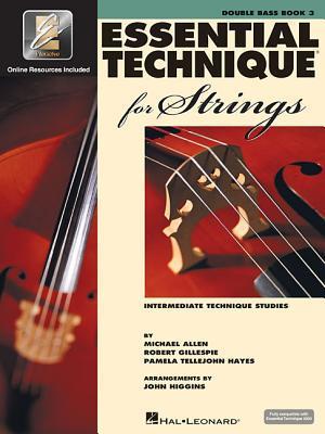 Essential Technique for Strings with Eei - Double Bass (Book/Online Audio)