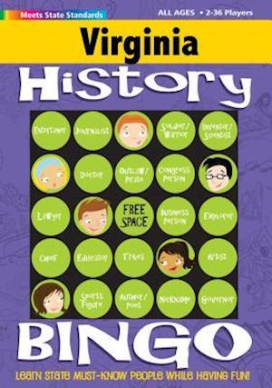 Virginia History Bingo Game!