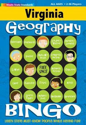 Virginia Geography Bingo Game!