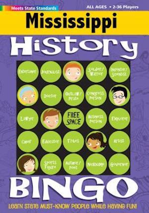 Mississippi History Bingo Game!